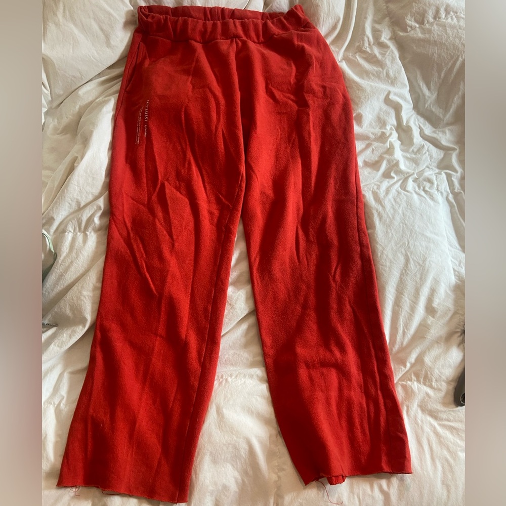 Sage Bright Red Kids Sweatpants